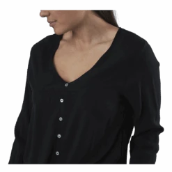 ONLY Nina Life L/S Tie Shirt Wvn Black -BJØRN BORG kauppa 90086 54 004