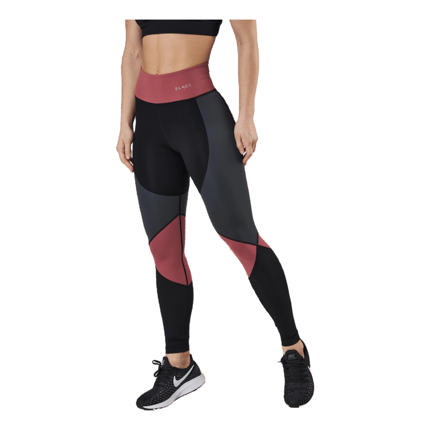 Peppy Blocking Tights Pink/Black 3 Peppy Blocking Tights Pink/Black