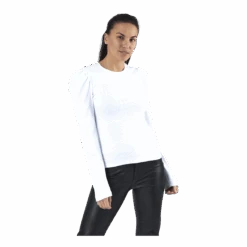 Pieces Anna Ls Top White -BJØRN BORG kauppa 90093 47 001