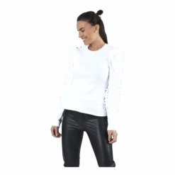 Pieces Anna Ls Top White -BJØRN BORG kauppa 90093 47 004