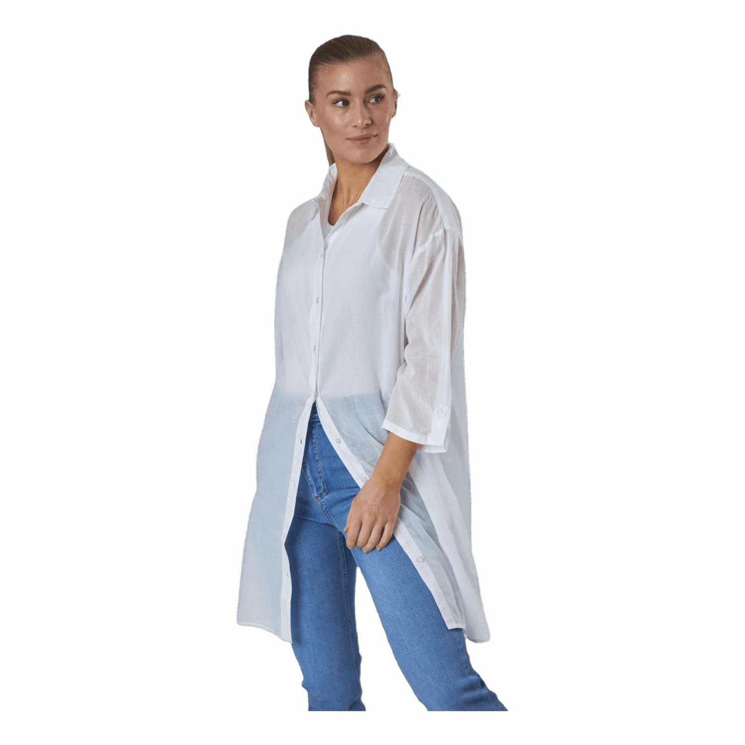 Pieces Gudde 3/4 Shirt Sww Bc White 3 Pieces Gudde 3/4 Shirt Sww Bc White