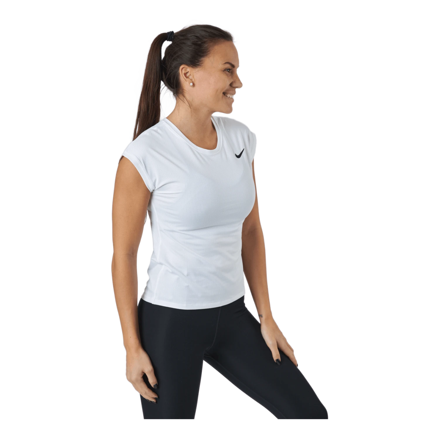 Nike Court Victory Top White/Black 4 Nike Court Victory Top White/Black - Image 2