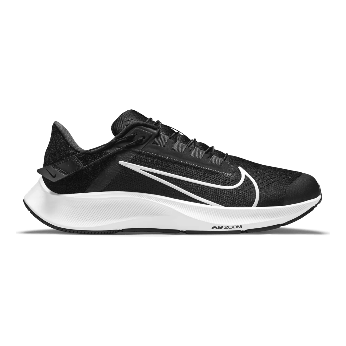 Nike Air Zoom Pegasus 38 Mens FlyEase White/Black 4 Nike Air Zoom Pegasus 38 Mens FlyEase White/Black - Image 2