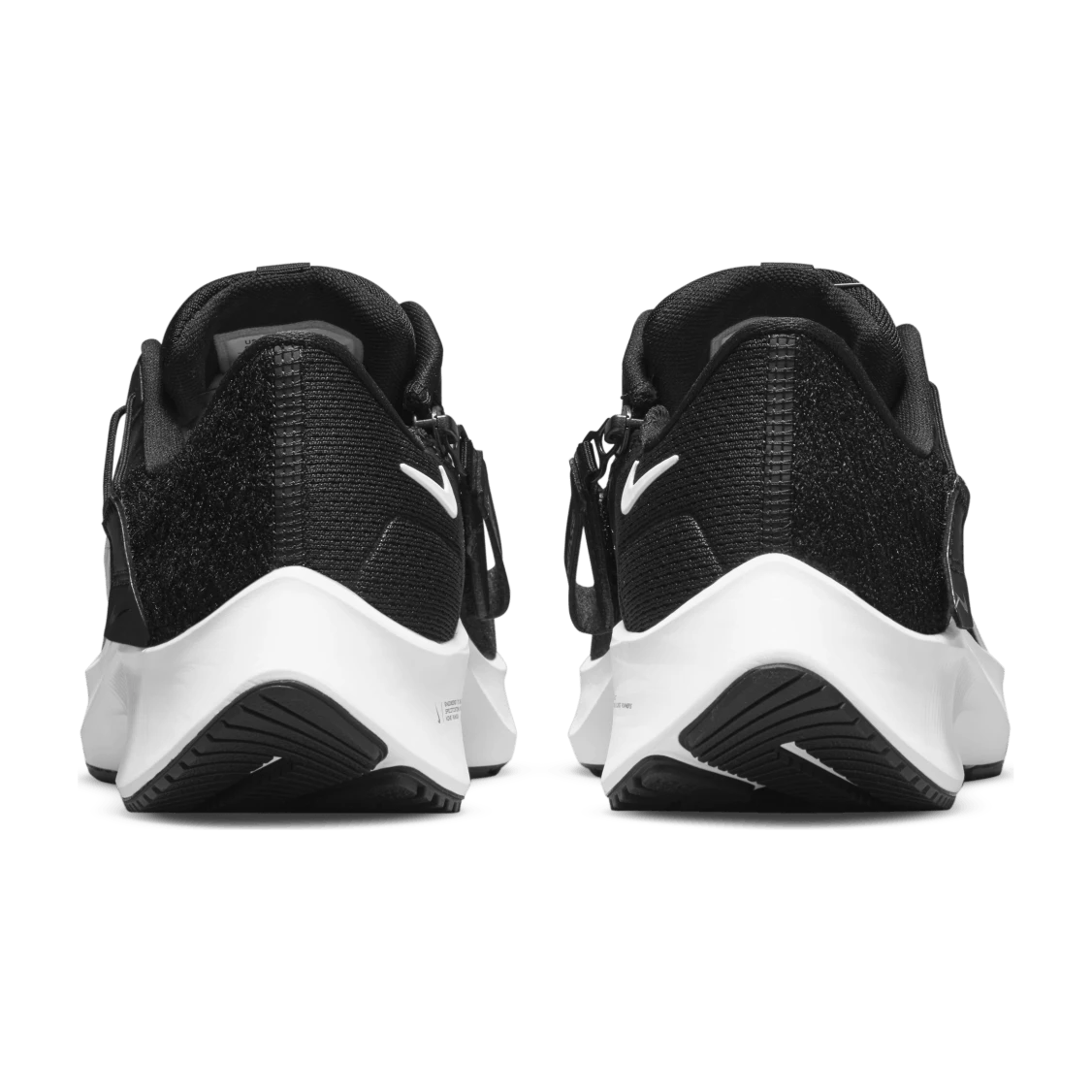Nike Air Zoom Pegasus 38 Womens FlyEase White/Black 6 Nike Air Zoom Pegasus 38 Womens FlyEase White/Black - Image 4