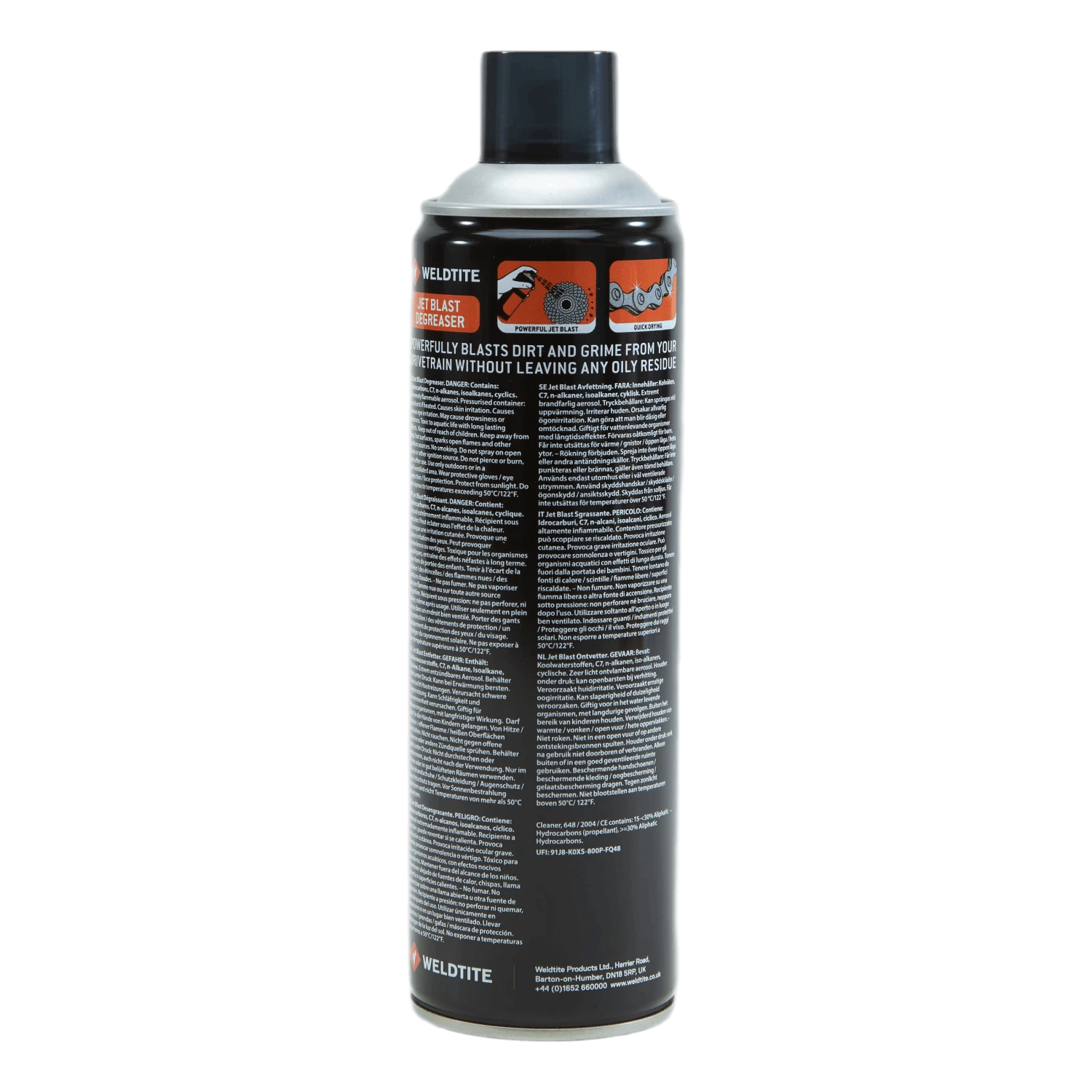 Weldtite Dirtwash Jet Blast Degreaser Black 4 Weldtite Dirtwash Jet Blast Degreaser Black - Image 2