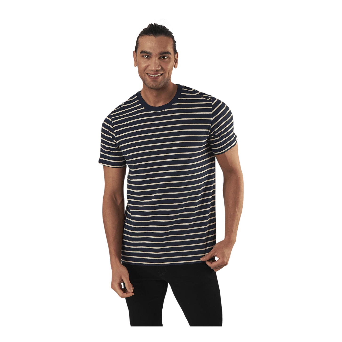 Jack & Jones Striped Tee Ss Crew Neck Blue 7 Jack & Jones Striped Tee Ss Crew Neck Blue - Image 5