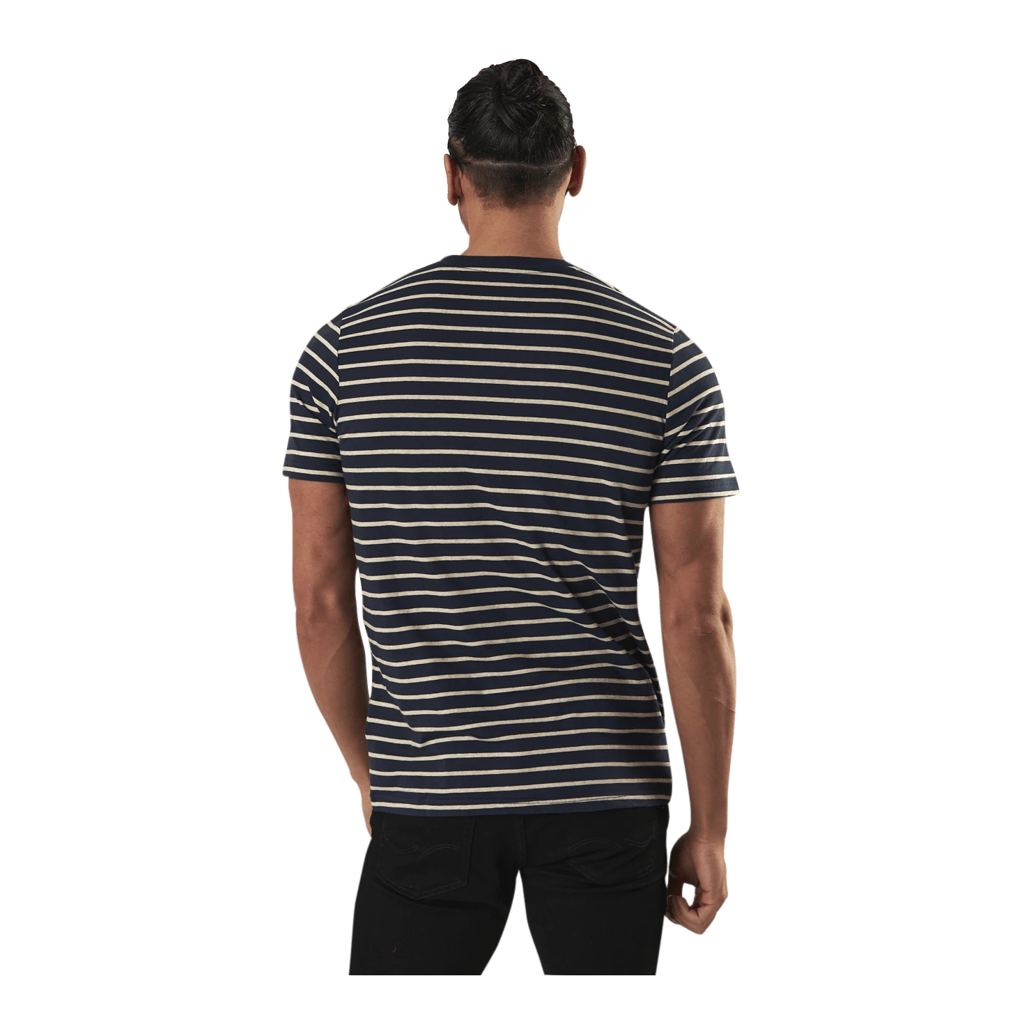 Jack & Jones Striped Tee Ss Crew Neck Blue 6 Jack & Jones Striped Tee Ss Crew Neck Blue - Image 4