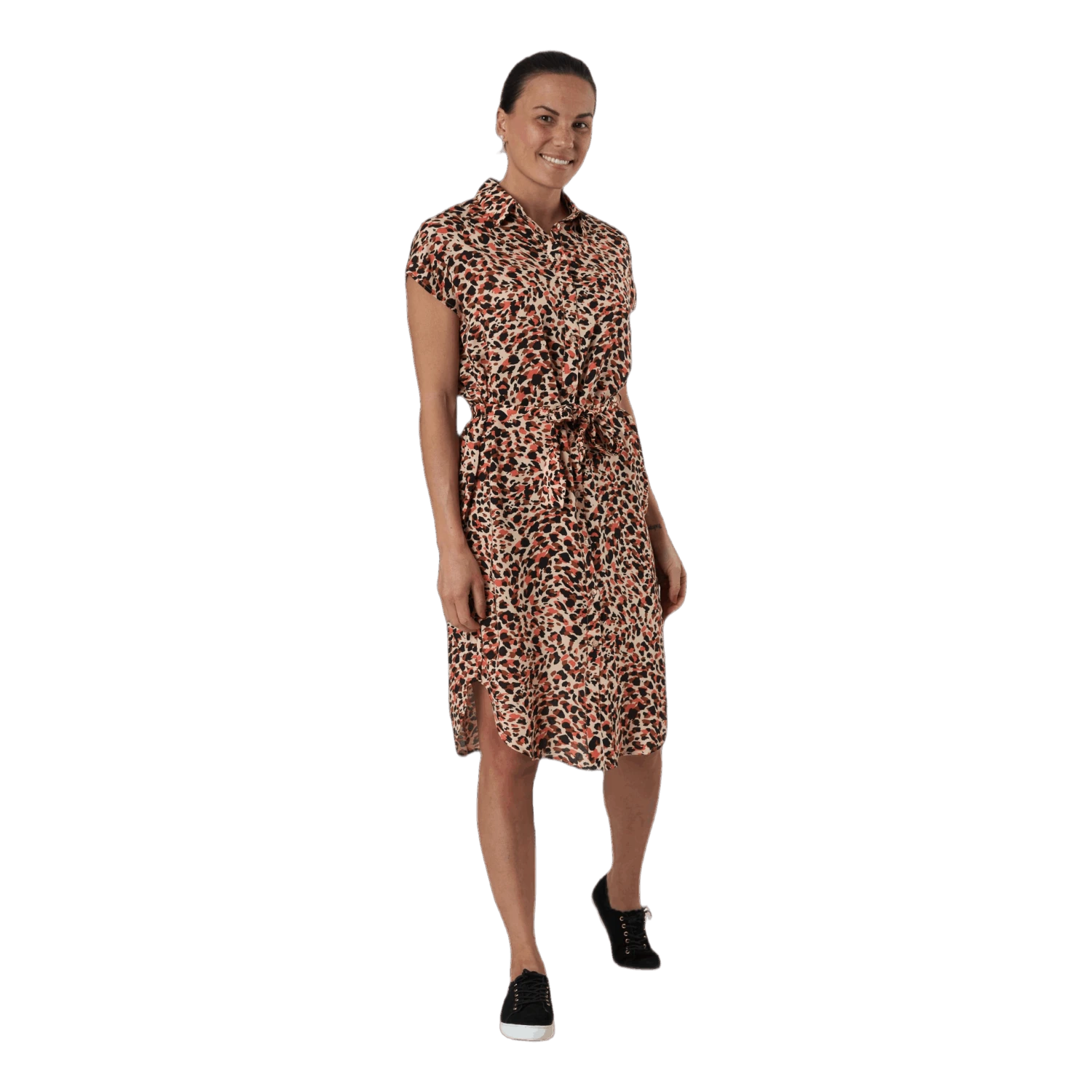 Pieces Nya Ss Shirt Dress Orange 3 Pieces Nya Ss Shirt Dress Orange