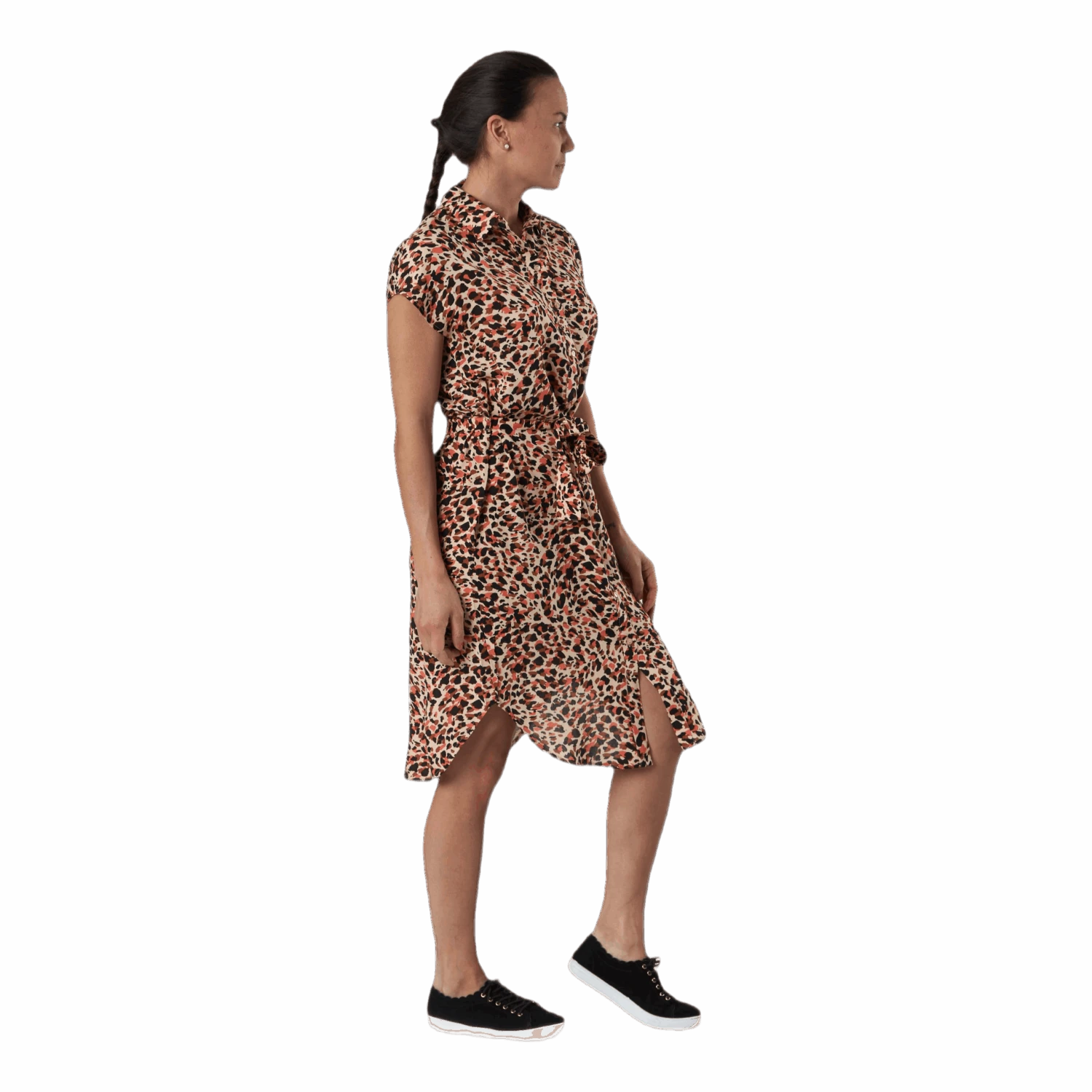 Pieces Nya Ss Shirt Dress Orange 4 Pieces Nya Ss Shirt Dress Orange - Image 2