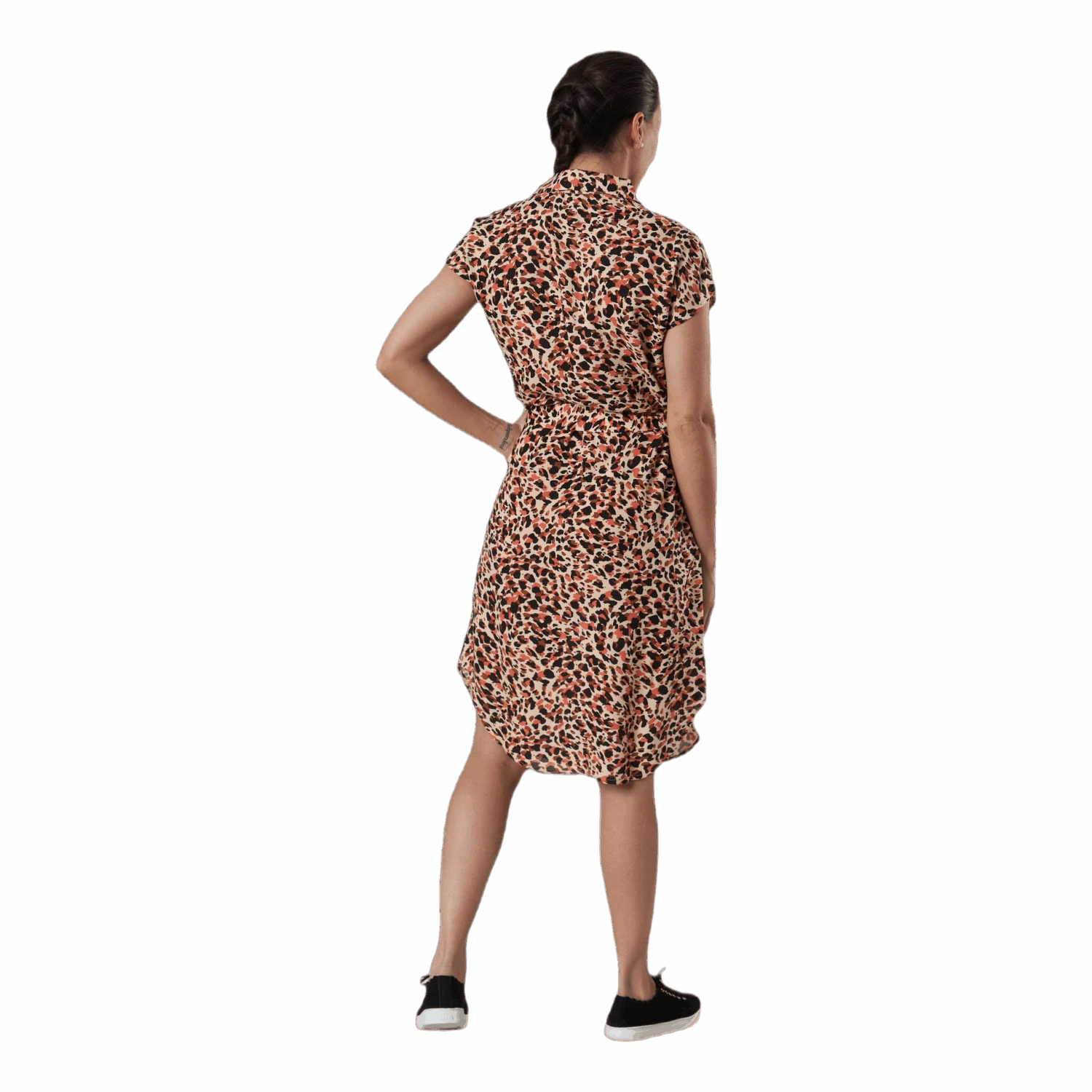 Pieces Nya Ss Shirt Dress Orange 5 Pieces Nya Ss Shirt Dress Orange - Image 3