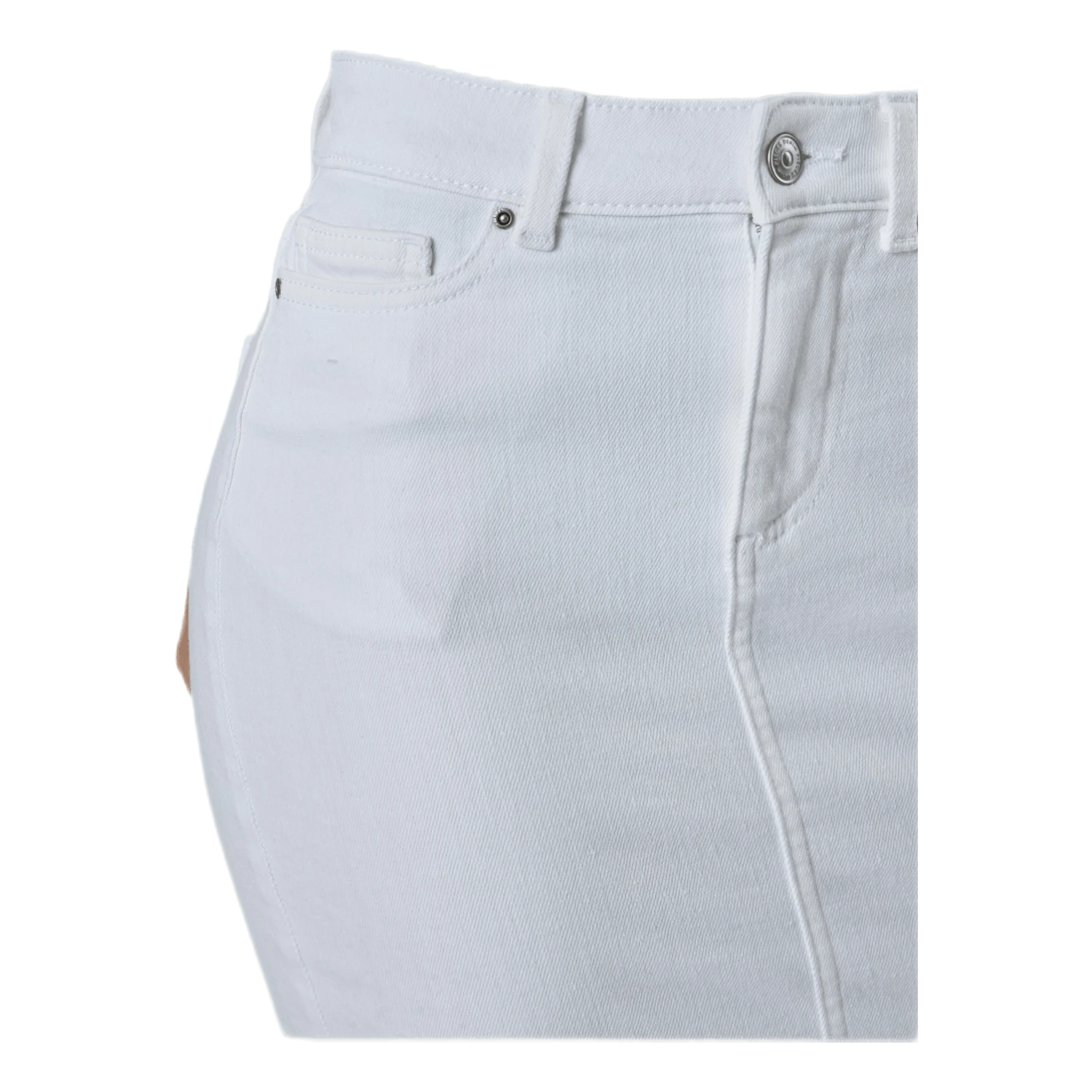 Pieces Lili Mw Denim Skirt White 6 Pieces Lili Mw Denim Skirt White - Image 4