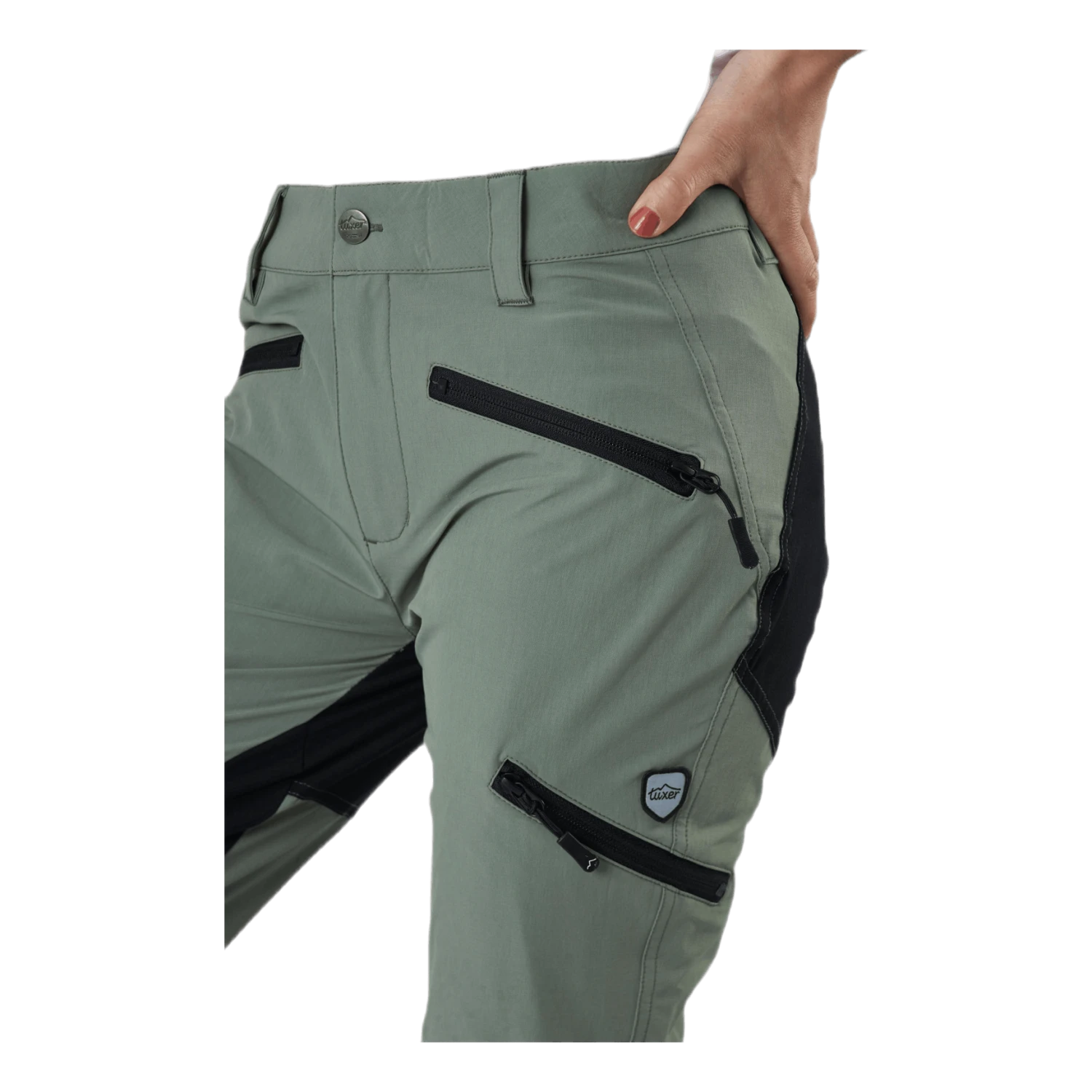 Flexi Lady Pants Grey 6 Flexi Lady Pants Grey - Image 4