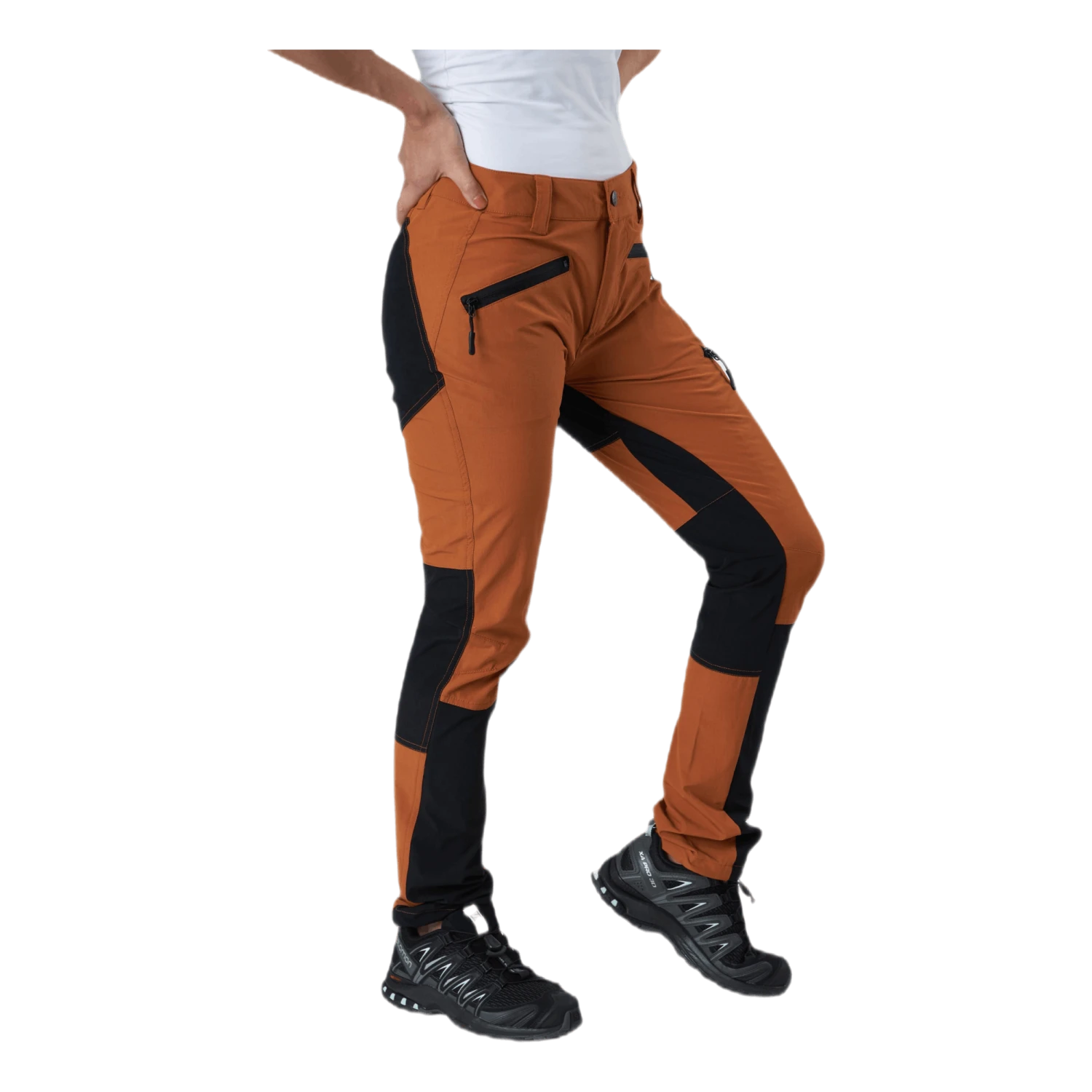 Flexi Lady Pants Orange 4 Flexi Lady Pants Orange - Image 2