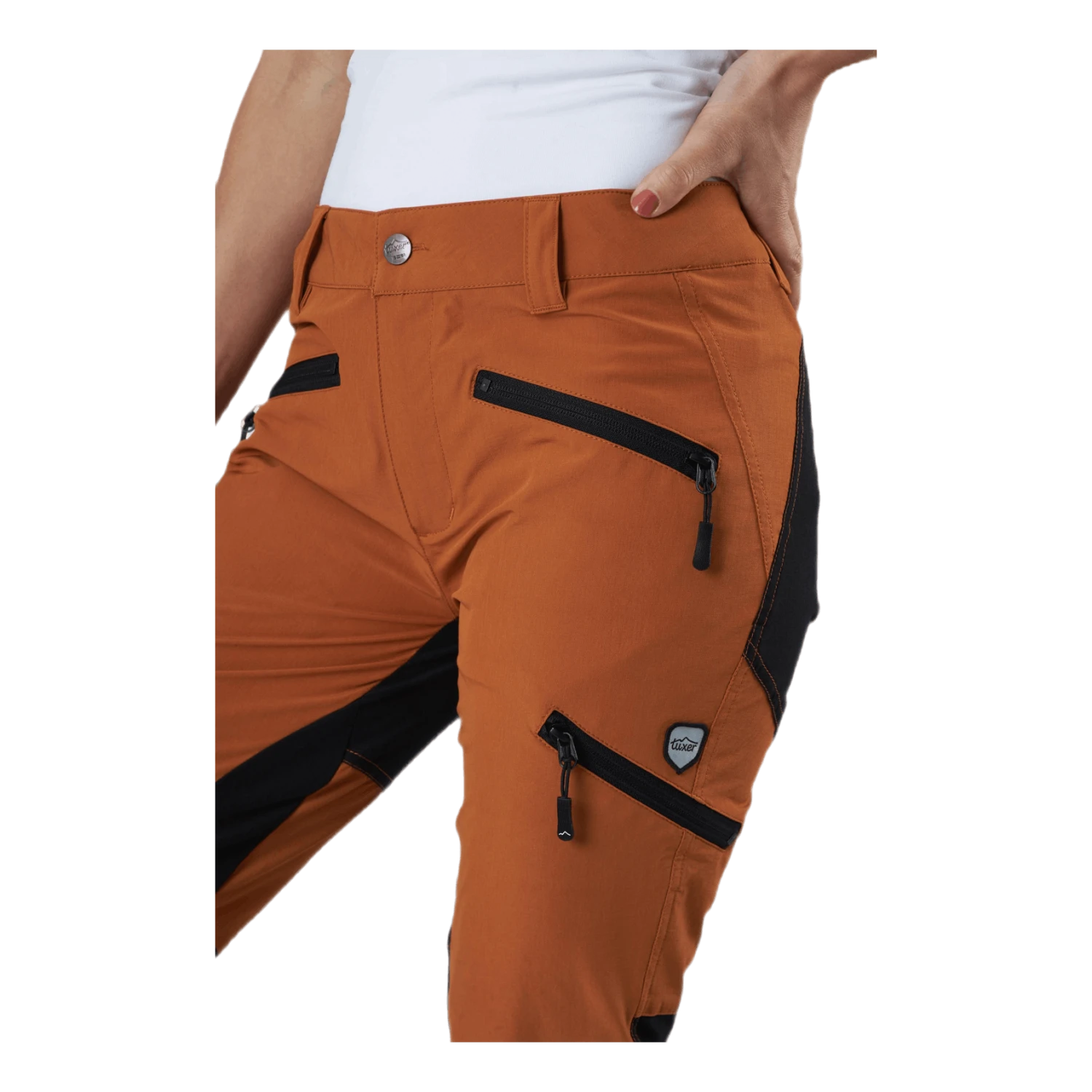 Flexi Lady Pants Orange 6 Flexi Lady Pants Orange - Image 4