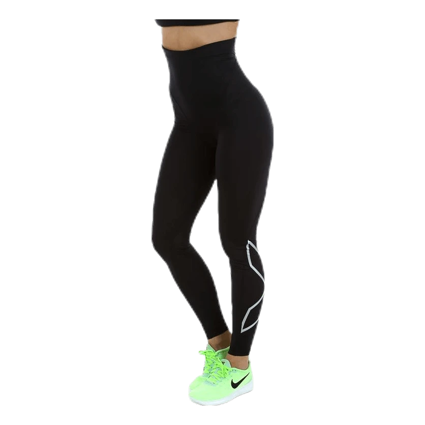 2XU Postnatal Maternity Comp Tights Black/Silver 3 2XU Postnatal Maternity Comp Tights Black/Silver
