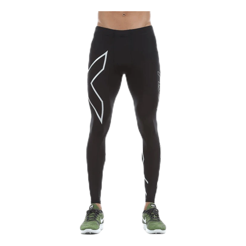 2XU TR2 Compression Tights Black/Silver 4 2XU TR2 Compression Tights Black/Silver - Image 2