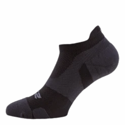 2XU Vectr LightCushion NoShow Sock Black/Grey