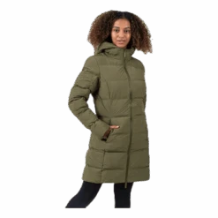 2XU Transit Insulation Longline Jacket Green