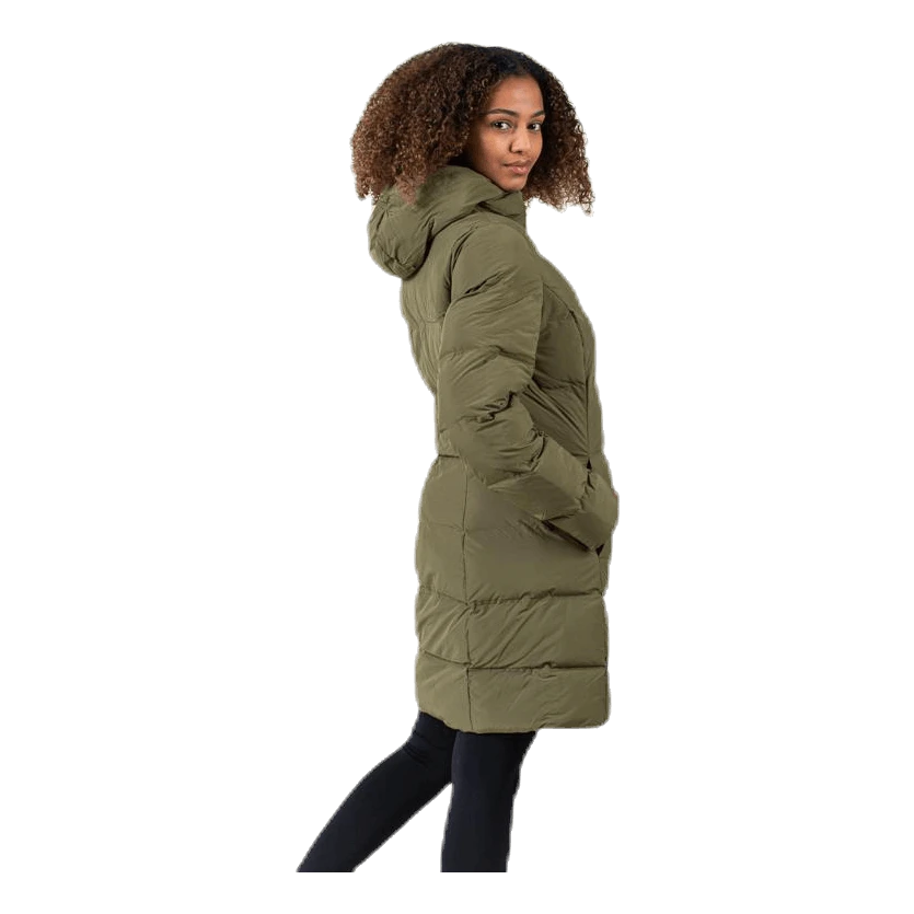 2XU Transit Insulation Longline Jacket Green 6 2XU Transit Insulation Longline Jacket Green - Image 4