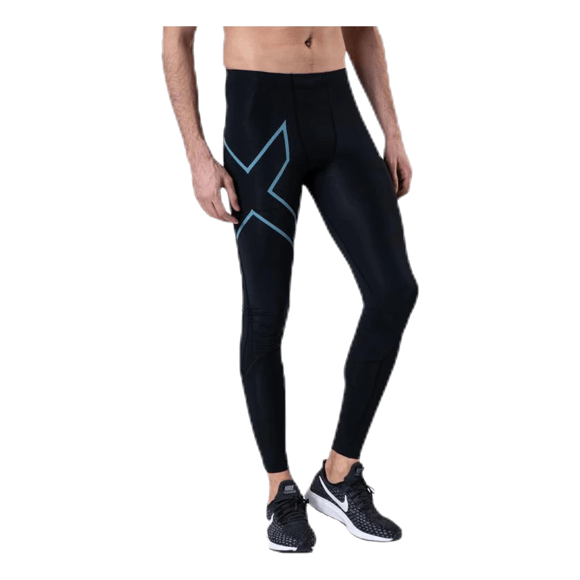 2XU Run Dash Compr Tights Blue/Black 6 2XU Run Dash Compr Tights Blue/Black - Image 4
