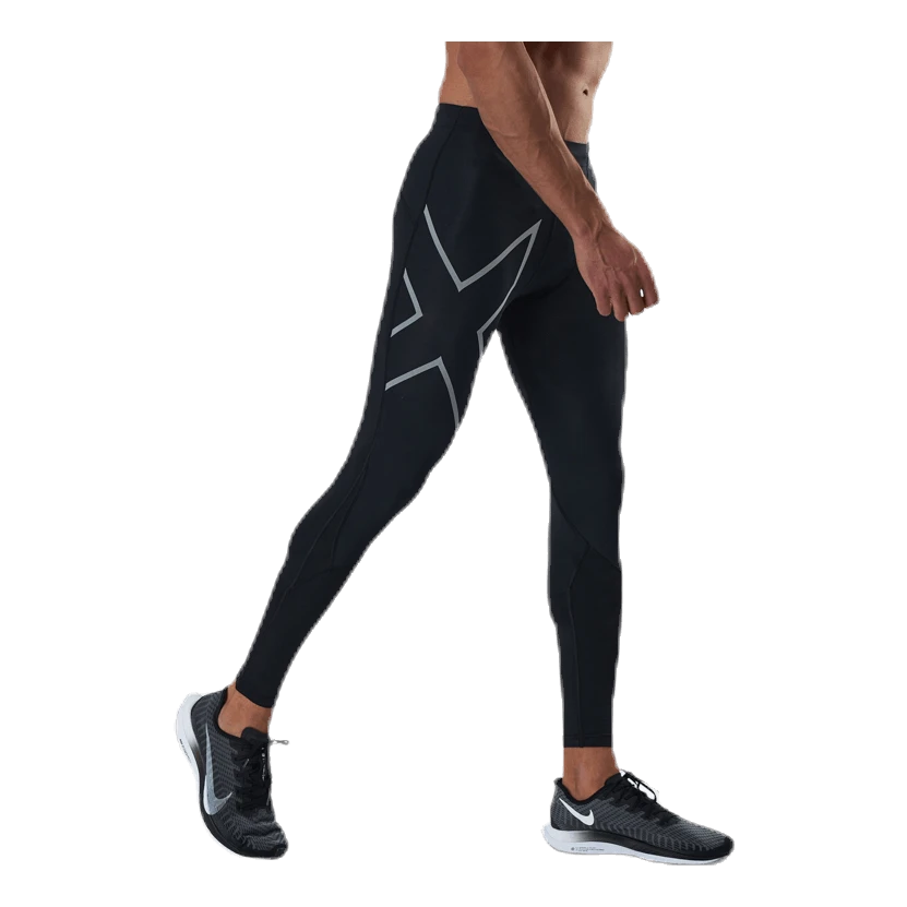 2XU Run Dash Compr Tights Black/Silver 4 2XU Run Dash Compr Tights Black/Silver - Image 2