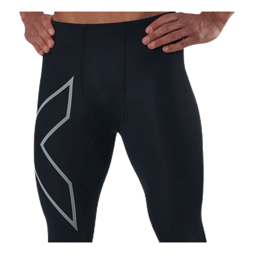 2XU Run Dash Compr Tights Black/Silver 7 2XU Run Dash Compr Tights Black/Silver - Image 5