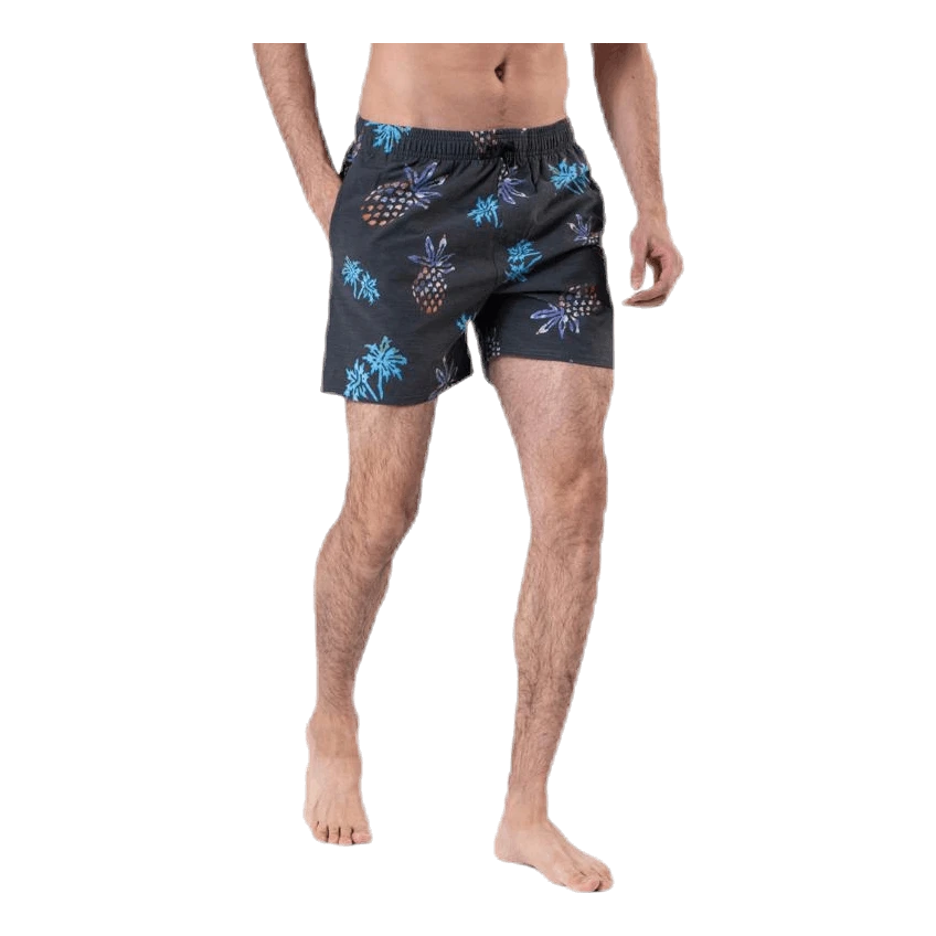 Rip Curl Tropical Vibes 16'' Volley Black 7 Rip Curl Tropical Vibes 16'' Volley Black - Image 5