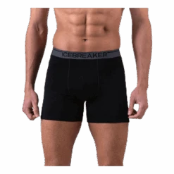 Icebreaker Anatomica Boxers Black