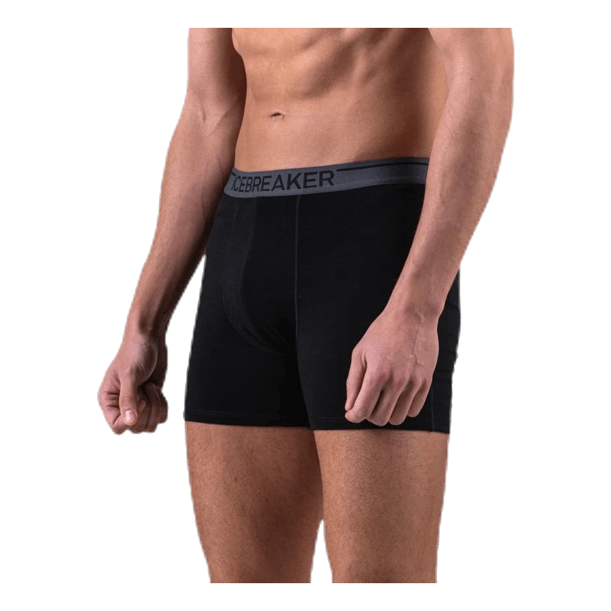 Icebreaker Anatomica Boxers Black 4 Icebreaker Anatomica Boxers Black - Image 2