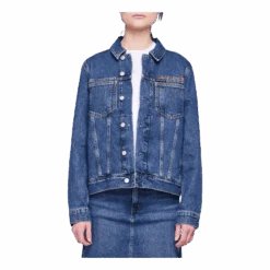 Calvin Klein Omega Embroidered Trucker Gray