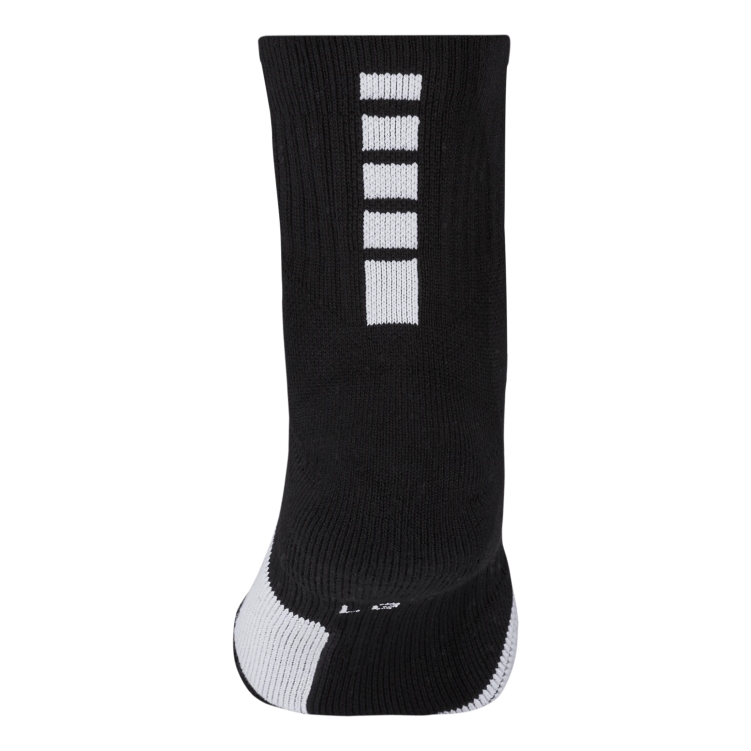 Nike Elite Mid Basketball Socks BLACK/WHITE/WHITE 4 Nike Elite Mid Basketball Socks BLACK/WHITE/WHITE - Image 2